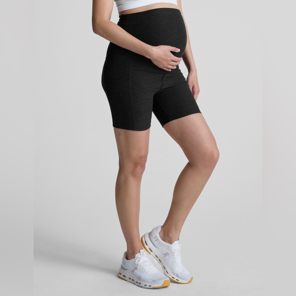 Beyond the Bump Spacedye 5" Maternity Pocket Biker Short